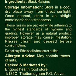 Black Raisins