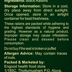 Black Raisins