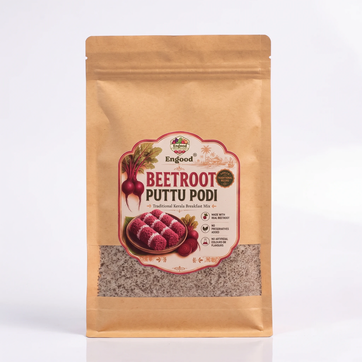 Beetroot Puttu Podi