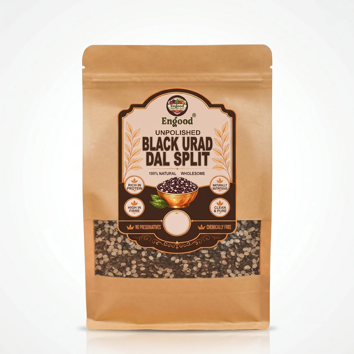 Black Urad Dal Split