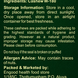 Cashew W-180