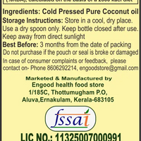 Cold Pressed Coconut Oil