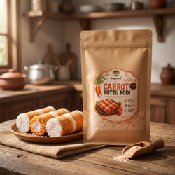 Carrot Puttu Podi
