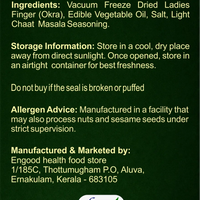 Vacuum Freeze Dried Ladies Finger