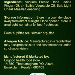 Vacuum Freeze Dried Ladies Finger