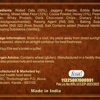 Choco Chip Millet Nutrigen Cookies