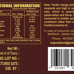 Tender Mango Pickle